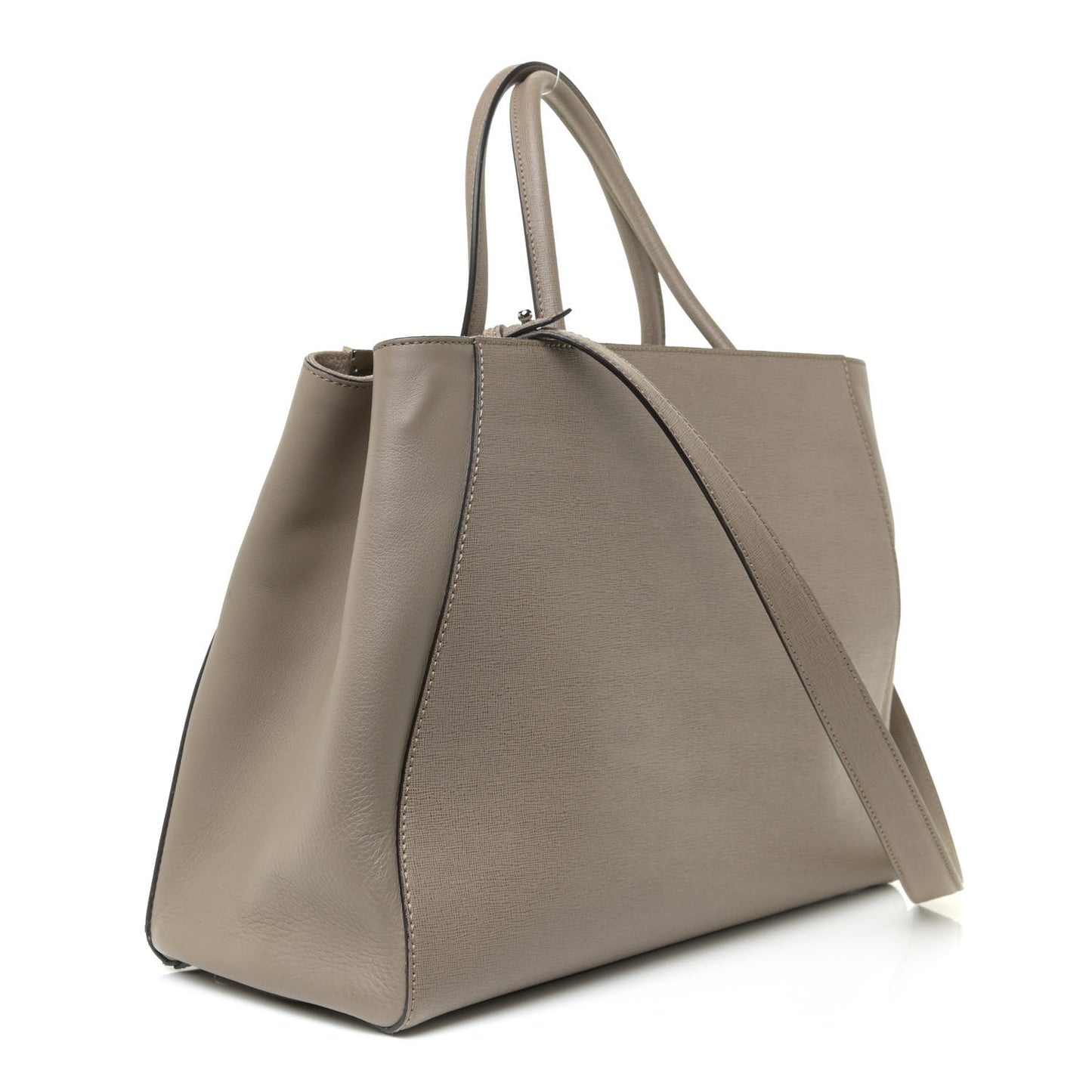 Vitello Elite Regular 2Jours Tote Tortora