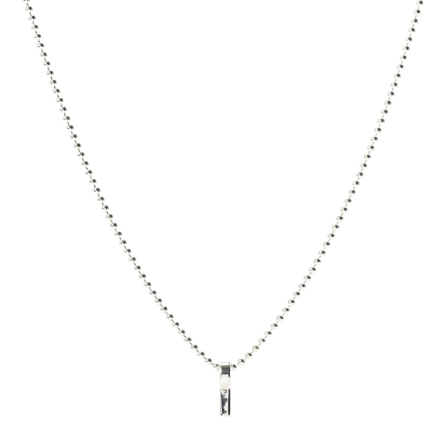 Sterling Silver Makers Keyhole Pendant Necklace