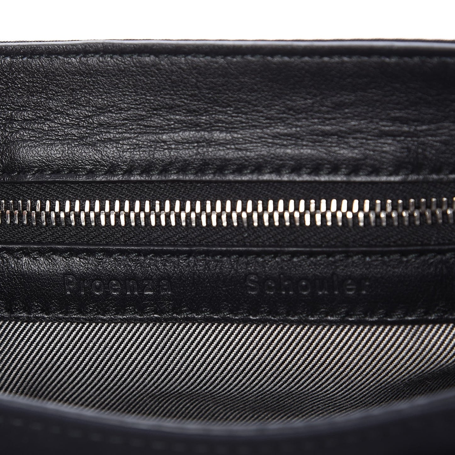 Nylon Calfskin PS1 Pouch Messenger Black