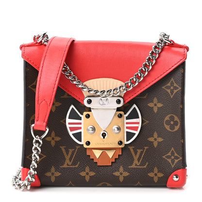 Louis Vuitton Monogram Tribal Mask Chain PM Rouge 1 of 9