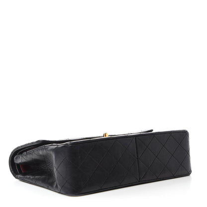 Chanel Lambskin Quilted Medium Double Flap Black 4 of 14