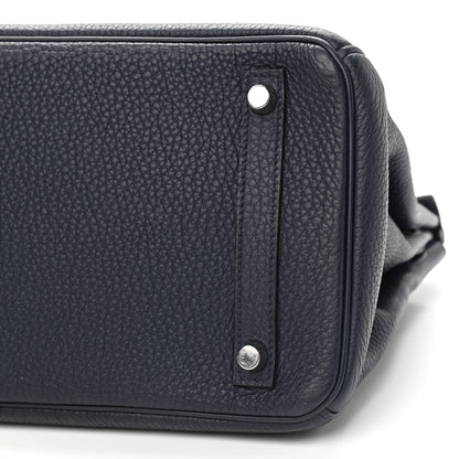 Hermes Togo Birkin 30 Bleu Nuit 10 of 13