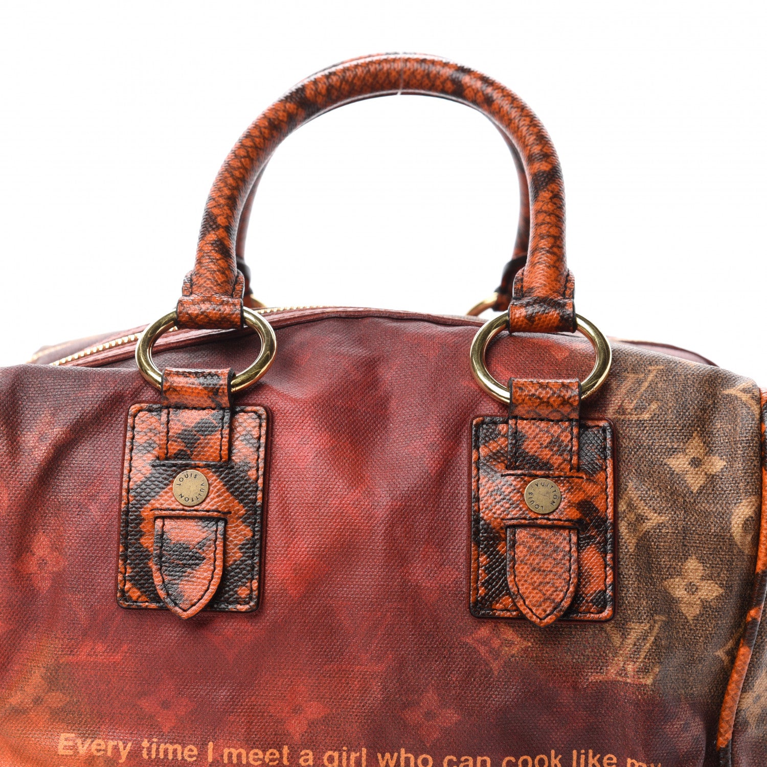 Louis Vuitton Monogram Karung Mancrazy Jokes Bag 10 of 10