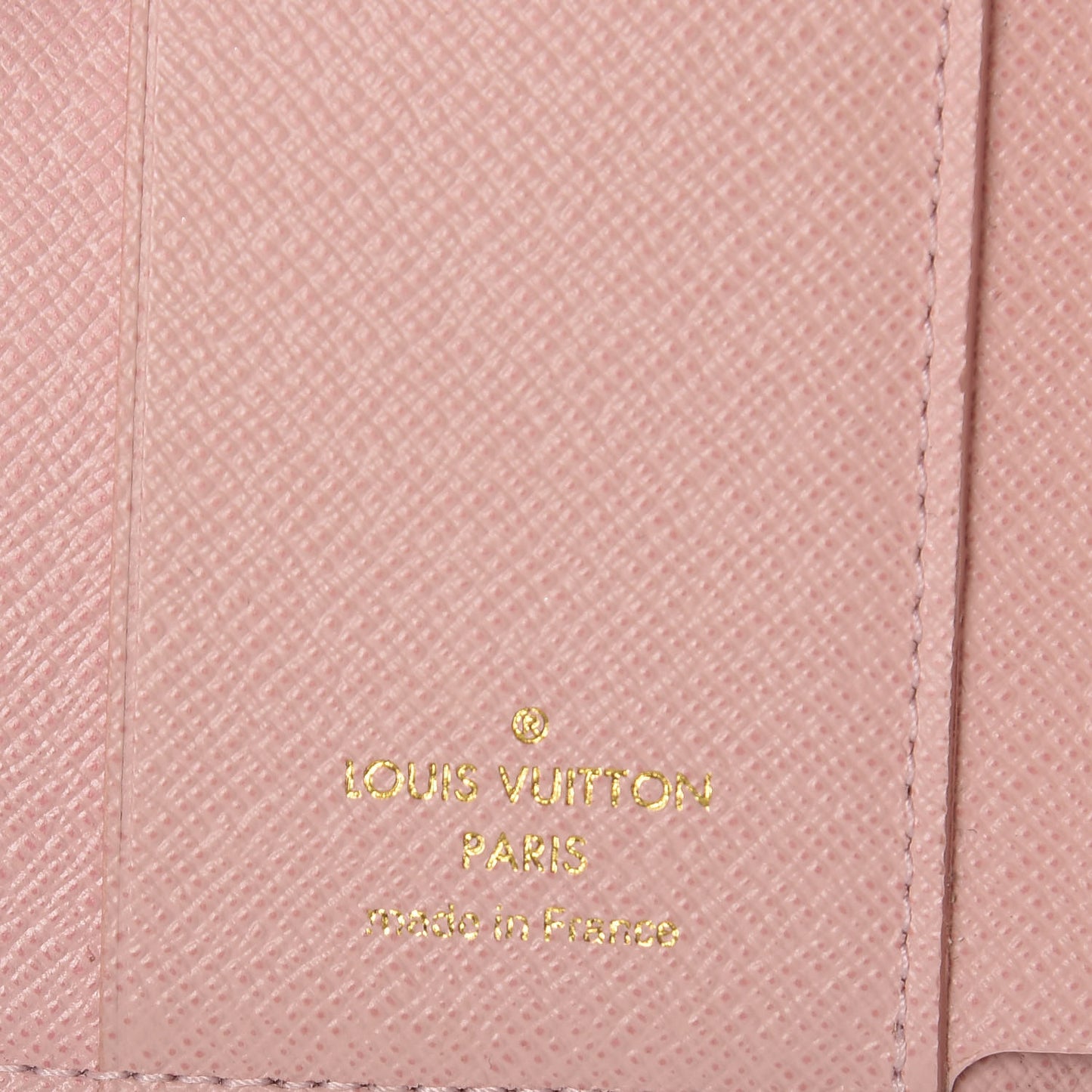 Monogram Zoe Wallet Rose Ballerine