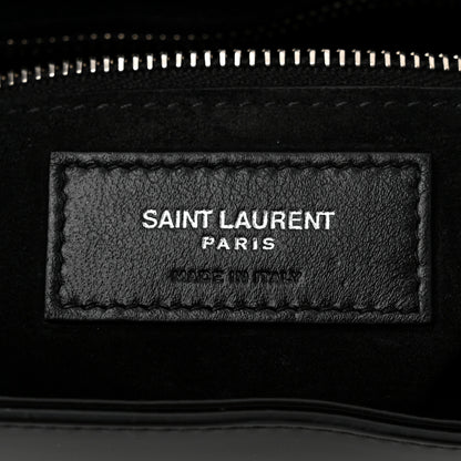 Saint Laurent Smooth Calfskin Le 5 A 7 Hobo Black 6 of 10
