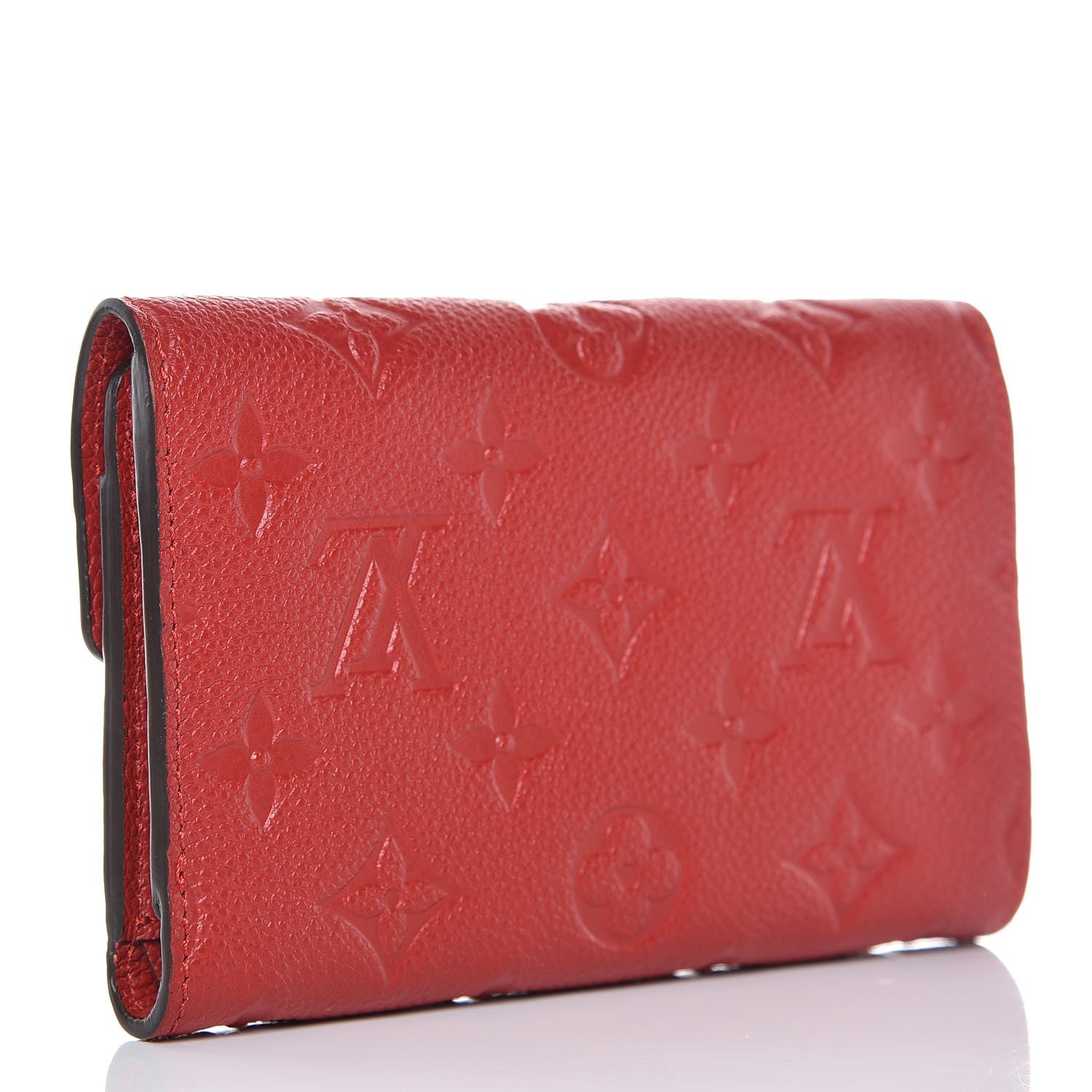 Louis Vuitton Empreinte Compact Curieuse Wallet Cherry 3 of 8