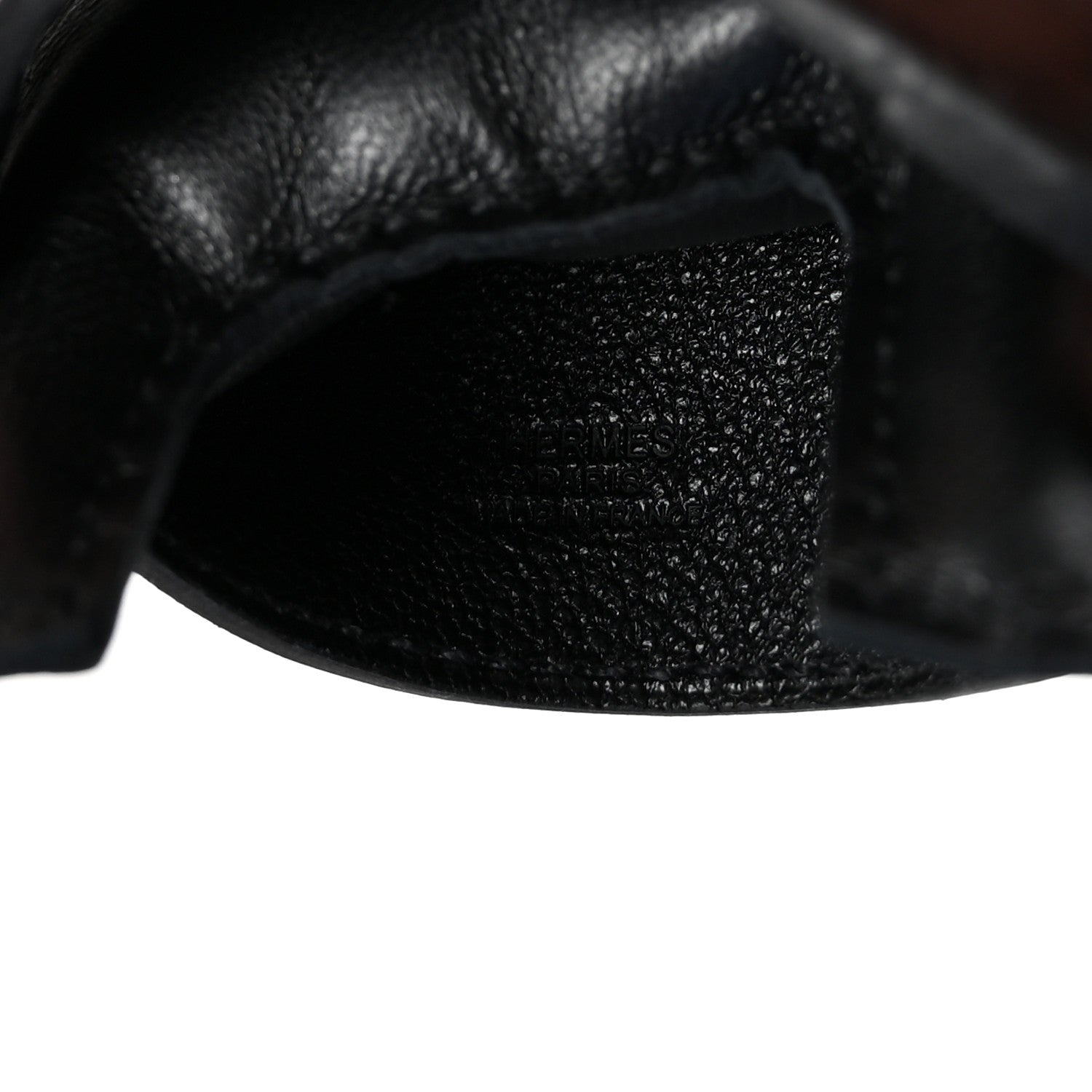Hermes Milo Lambskin Studded Grigri Rodeo Robeo Rock Horse Bag Charm PM Black 3 of 4