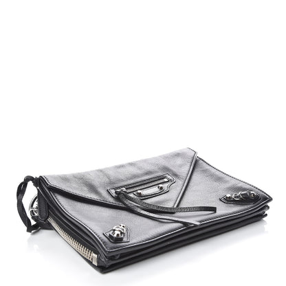 Balenciaga Veau Papier Triple XS Zip Around Crossbody Black 4 of 11