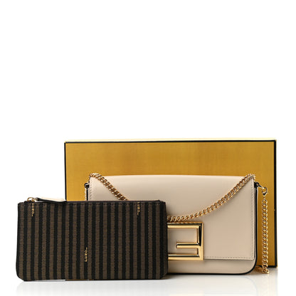 Fendi Vitello Palmellato Wallet on Chain with Pouches Camelia 12 of 12