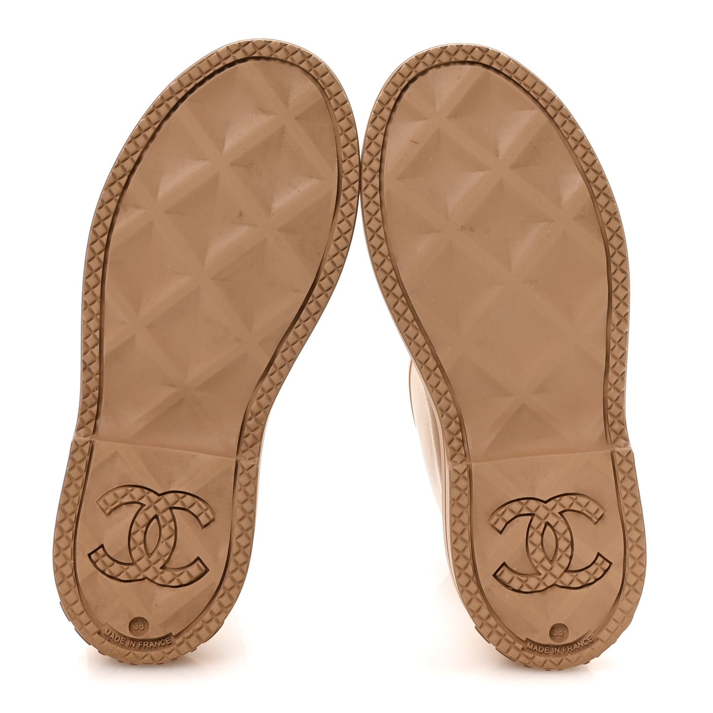 Caoutchouk CC High Boots 38 Beige