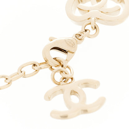 Chanel Metal CC Heart Coco In Love Bracelet Light Gold 3 of 5