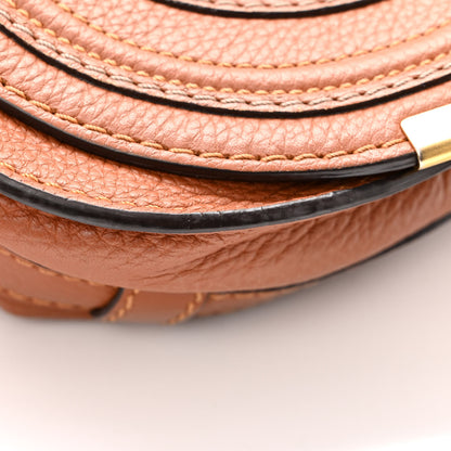 Chloe Calfskin Mini Marcie Round Crossbody Bag Tan 11 of 13