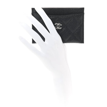 Chanel Caviar Quilted Card Holder Black 2 of 8