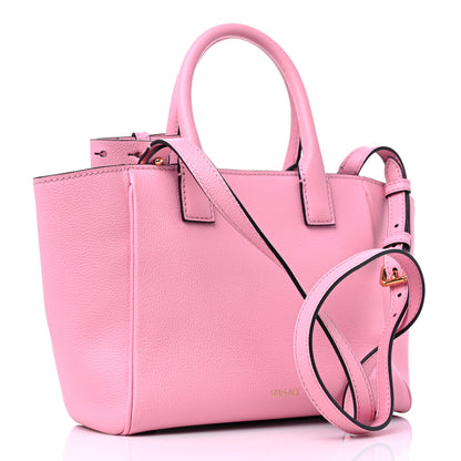 Versace Grained Calfskin Small La Medusa Chain Tote Pink 3 of 14