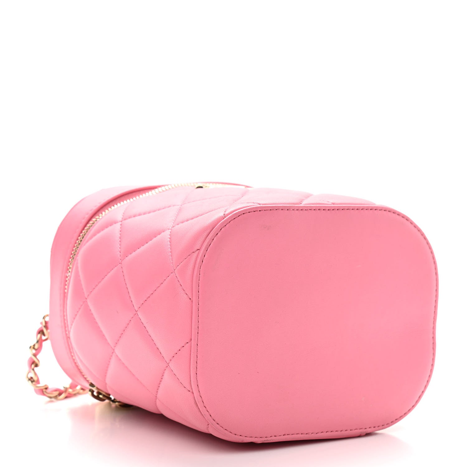 Chanel Lambskin Quilted Trendy Vanity Case Pink 4 of 11