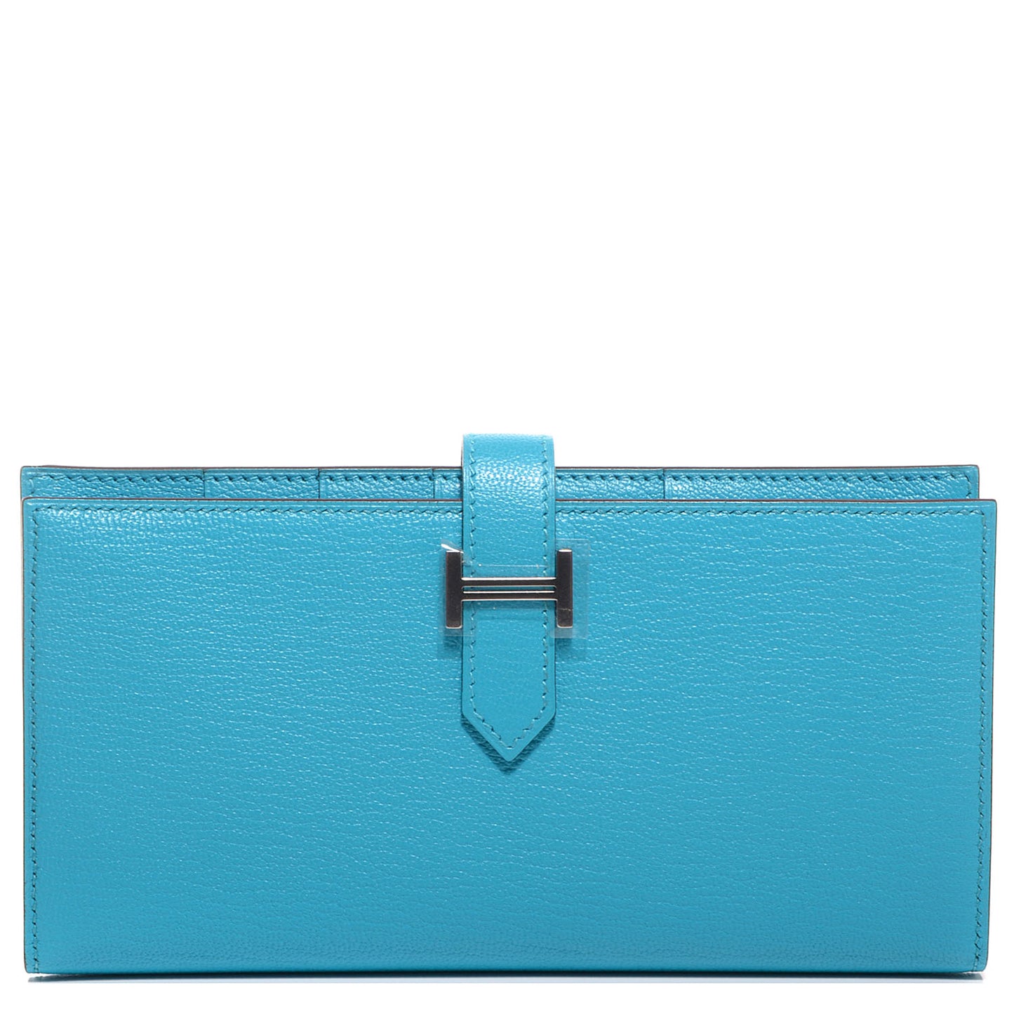 Chevre Mysore Bearn Wallet Bleu Azteque