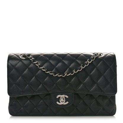 Chanel Caviar Quilted Medium Double Flap Black 1 of 9