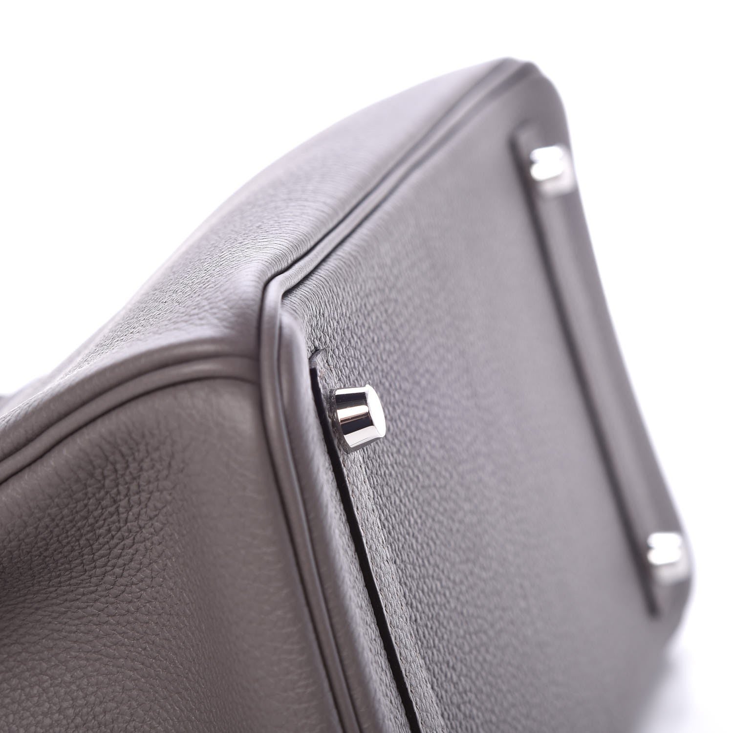 Hermes Togo Birkin 30 Etain 34 of 35