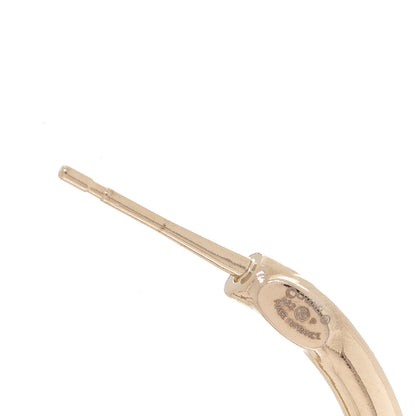 Chanel CC Hoop Earrings Gold 4 of 5