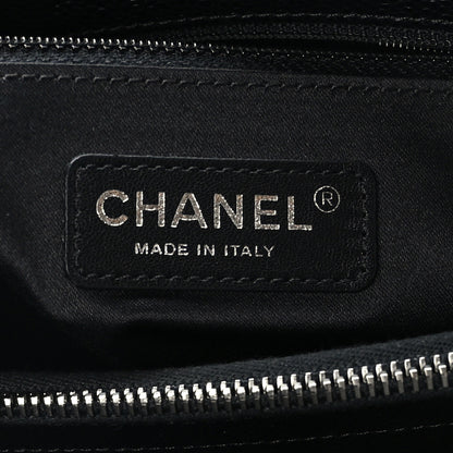 Chanel Caviar Quilted Grand Shopping Tote GST Black 6 of 9