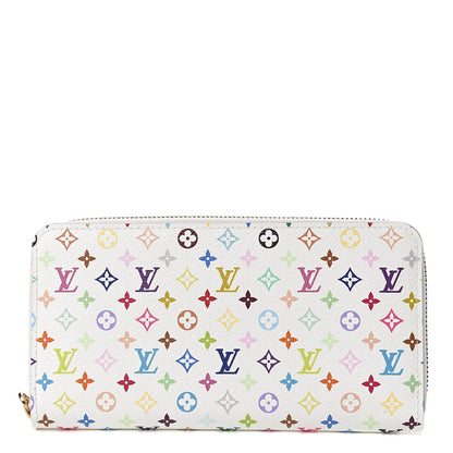 Louis Vuitton Monogram Multicolor Zippy Wallet White 1 of 8