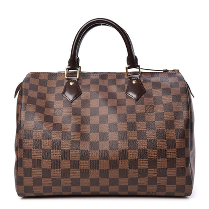 Louis Vuitton Damier Ebene Speedy 30 1 of 10