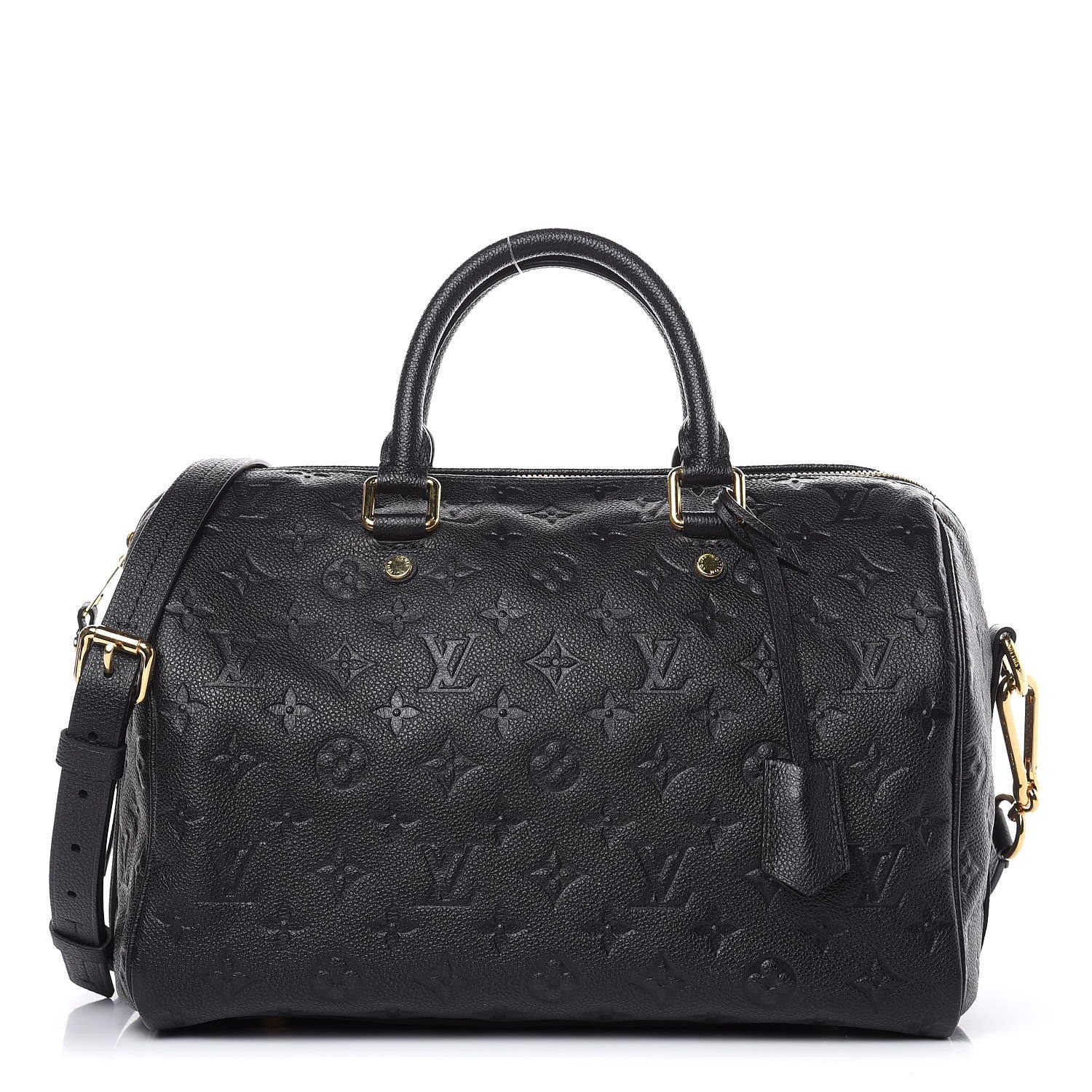 Louis Vuitton Empreinte Speedy Bandouliere 30 Black 1 of 9