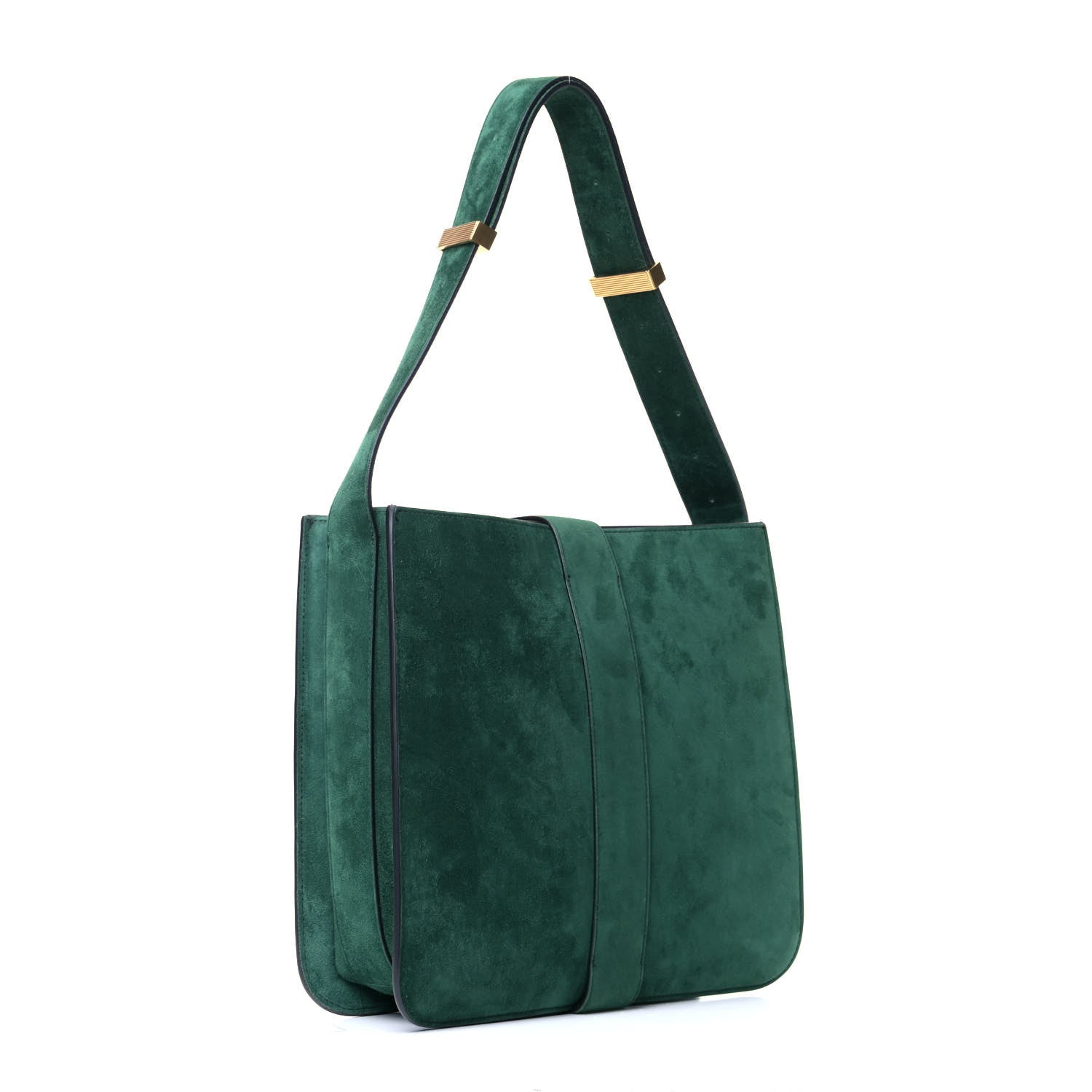 Bottega Veneta Suede Medium Marie Bag Green 2 of 5