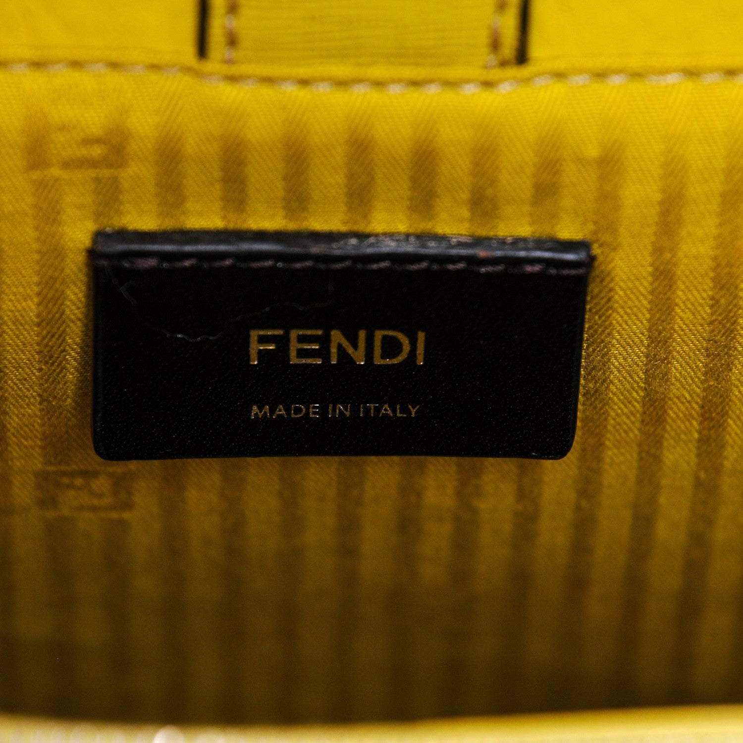 Fendi Vitello Elite Petite 2Jours Tote Cedro 6 of 6
