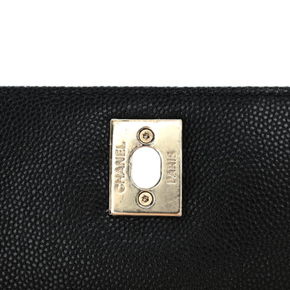 Chanel Caviar Quilted Extra Mini Coco Handle Flap Black 12 of 14