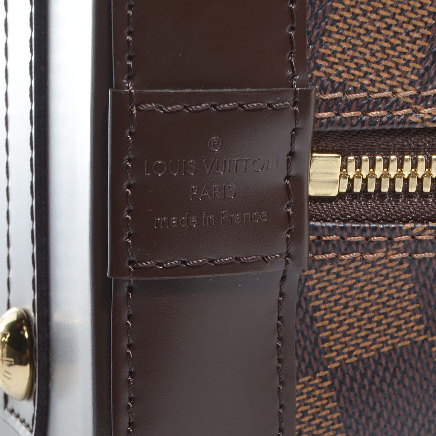 Damier Ebene Alma PM