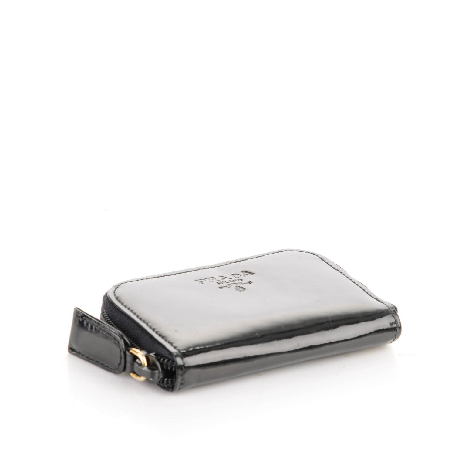 Prada Spazzolato Coin Purse Nero Black 4 of 7
