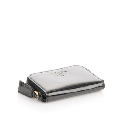 Prada Spazzolato Coin Purse Nero Black 4 of 7