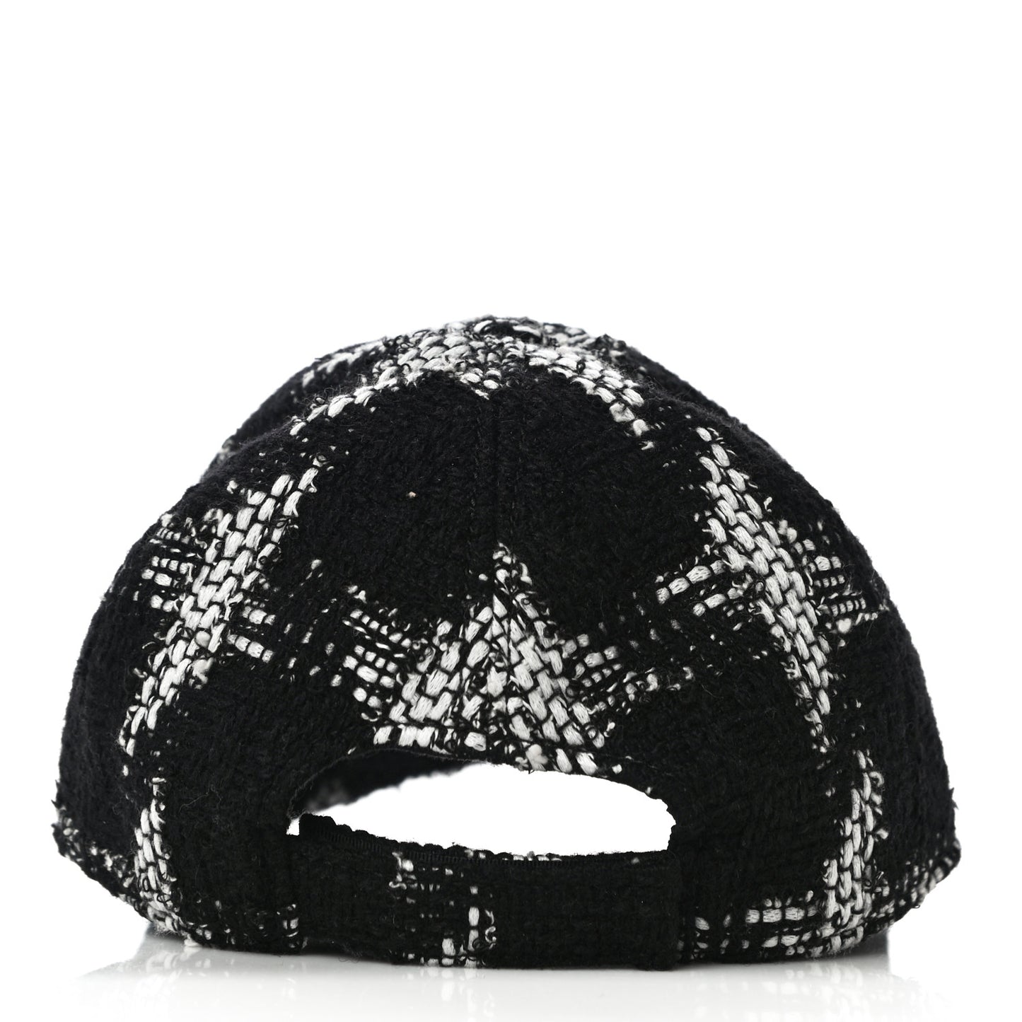 Tweed CC Cap Hat S Black White