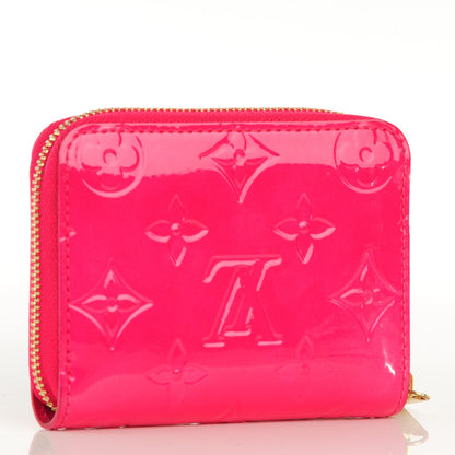 Louis Vuitton Vernis Zippy Coin Purse Rose Pop 3 of 7