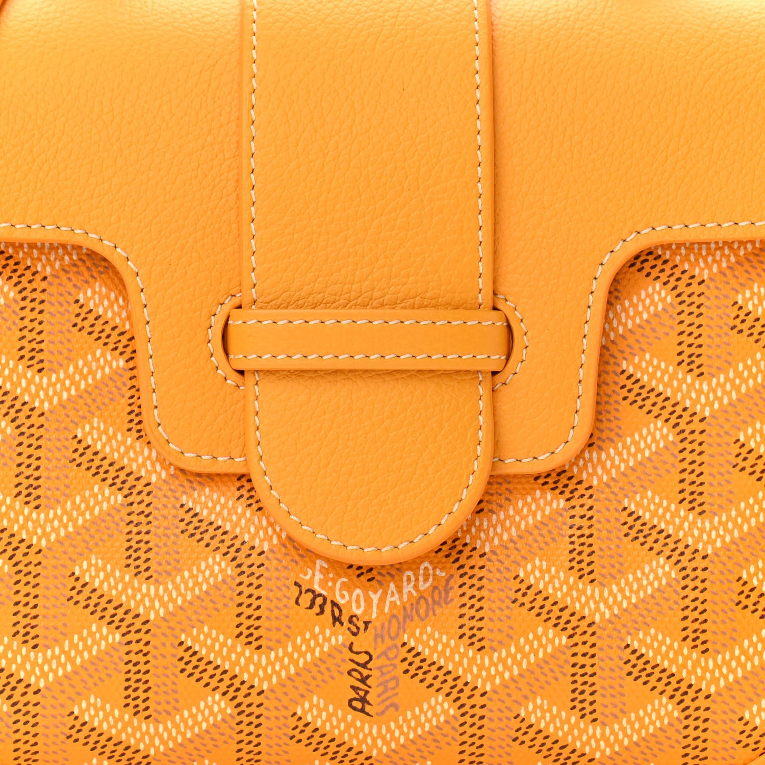 Goyard Goyardine Mini Saigon Yellow 7 of 11