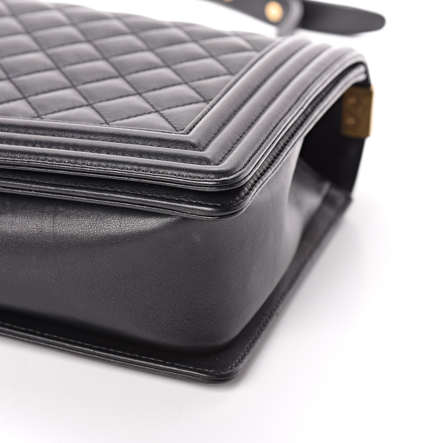 Chanel Calfskin Quilted New Medium Boy Flap Black 10 of 16