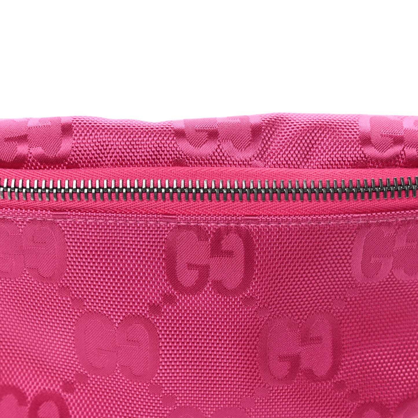 Econyl Nylon Monogram Web Off The Grid Childrens Belt Bag Pink