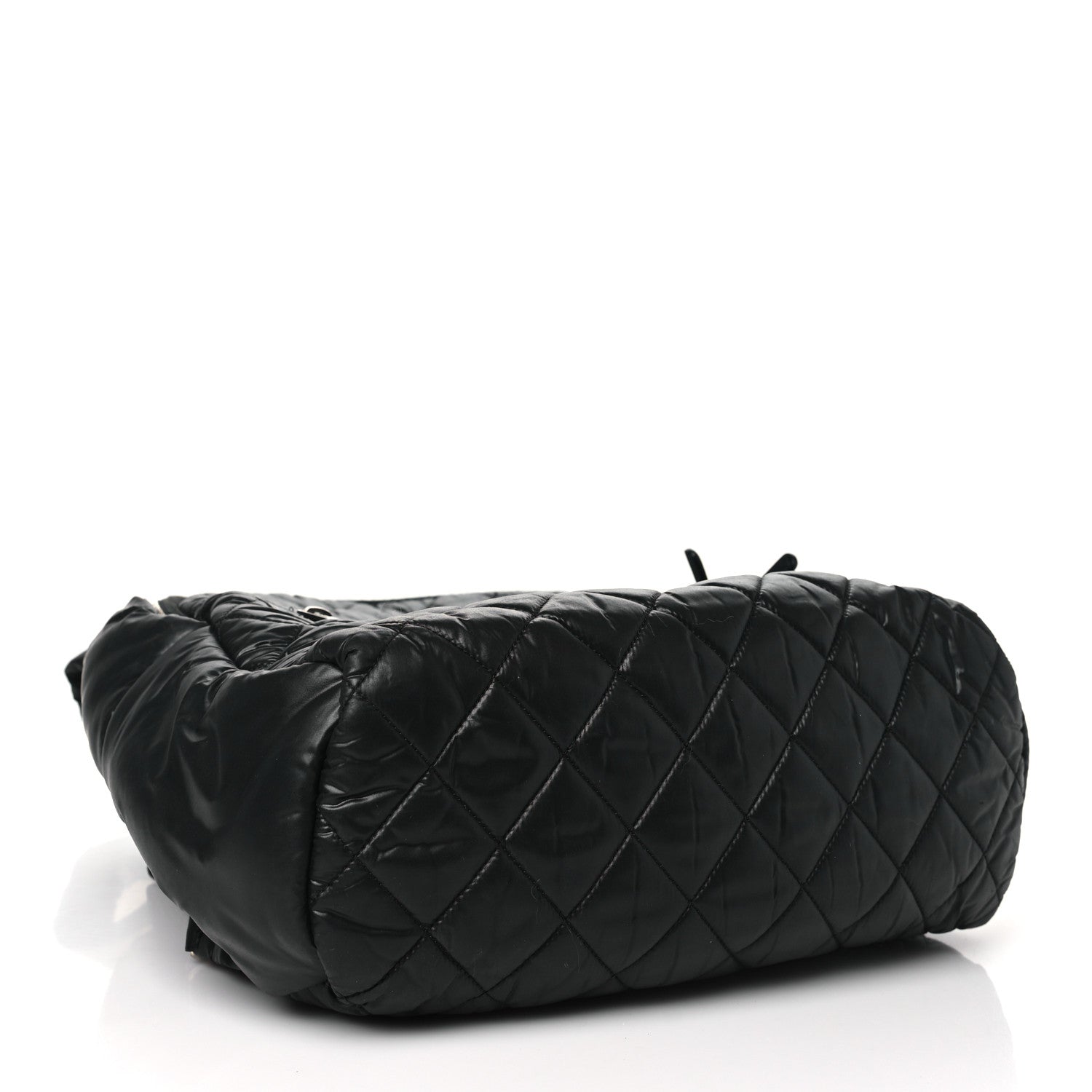 Chanel Nylon Quilted Coco Cocoon Backpack Black 4 of 10