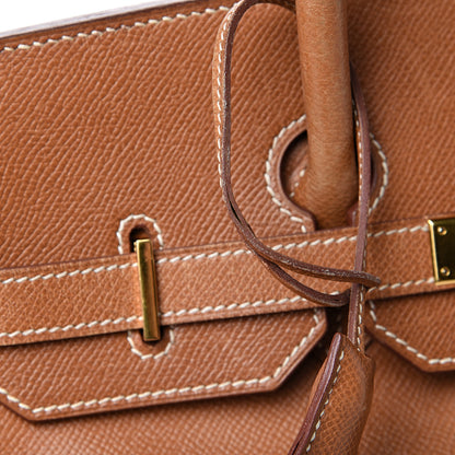 Hermes Courchevel Birkin 35 Gold 26 of 26