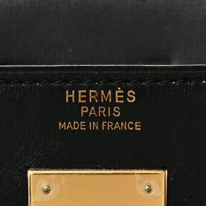 Hermes Box Kelly Sellier 32 Black 6 of 10