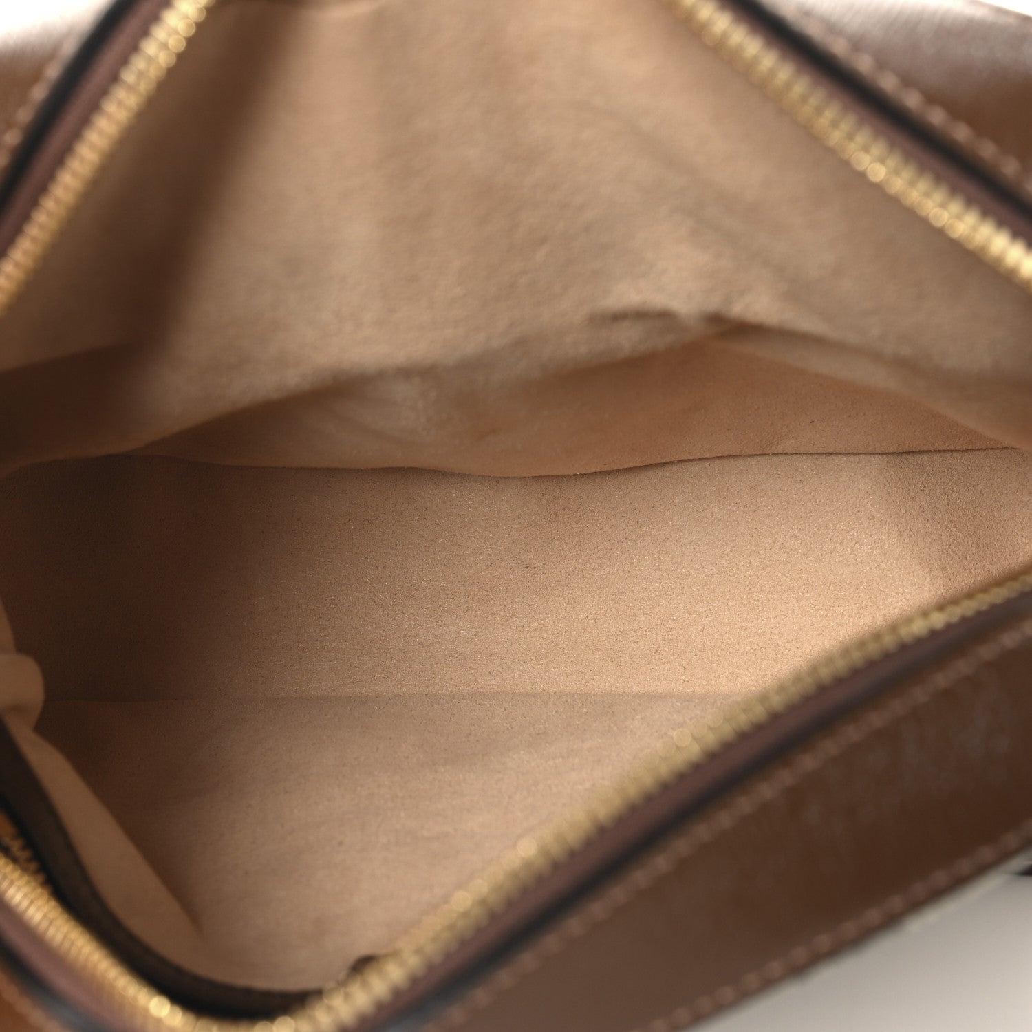 Gucci GG Supreme Monogram Small Horsebit 1955 Shoulder Bag Beige Brown Sugar 5 of 10