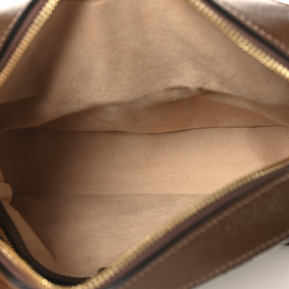 Gucci GG Supreme Monogram Small Horsebit 1955 Shoulder Bag Beige Brown Sugar 5 of 10
