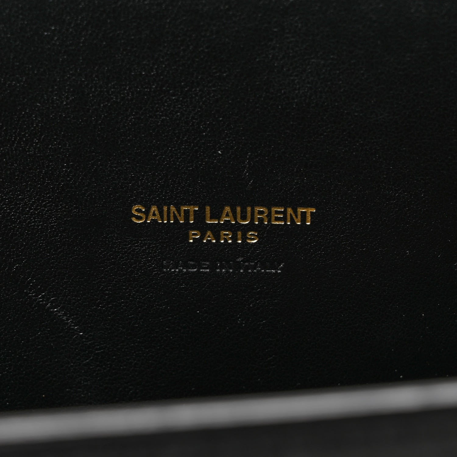 Saint Laurent Calfskin Crocodile Embossed Baby Sac De Jour Black 6 of 9