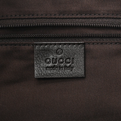 Gucci Monogram Large New Ladies Web Hobo Dark Brown 6 of 11