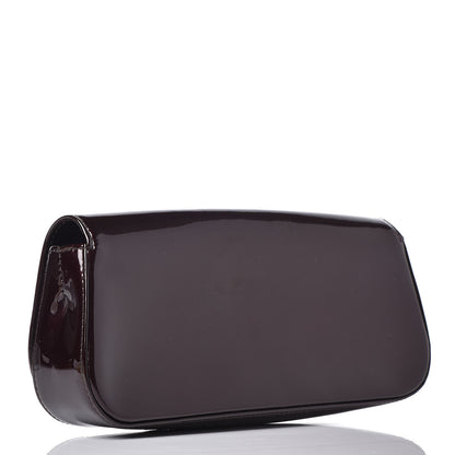 Louis Vuitton Patent Sobe Clutch Amarante 3 of 7