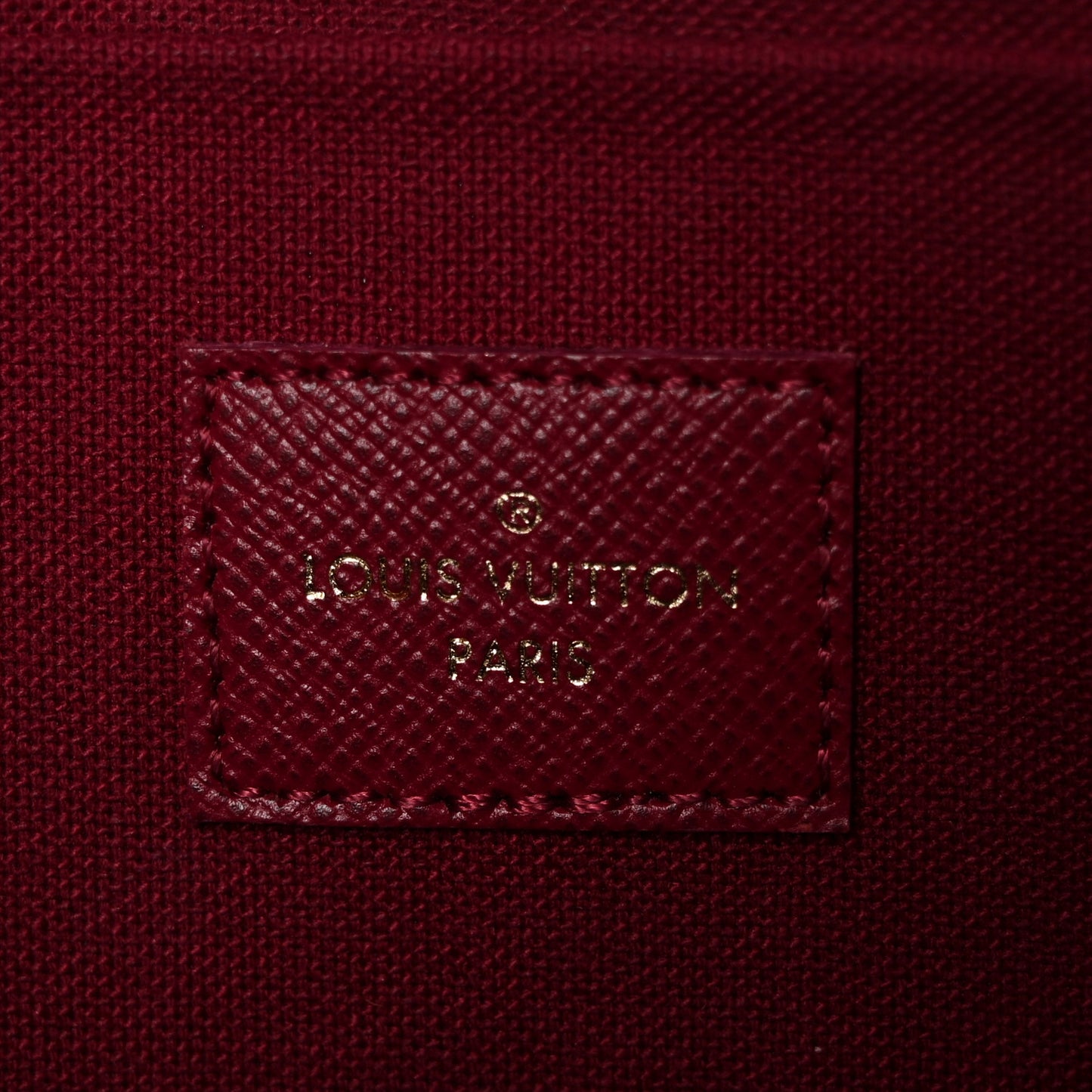 Monogram Pochette Felicie Chain Wallet Fuchsia
