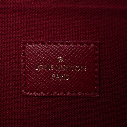 Louis Vuitton Monogram Pochette Felicie Chain Wallet Fuchsia 7 of 9