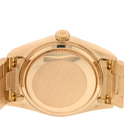 Rolex 18K Yellow Gold Diamond 36mm Oyster Perpetual Day-Date President Watch Champagne 18038 4 of 5