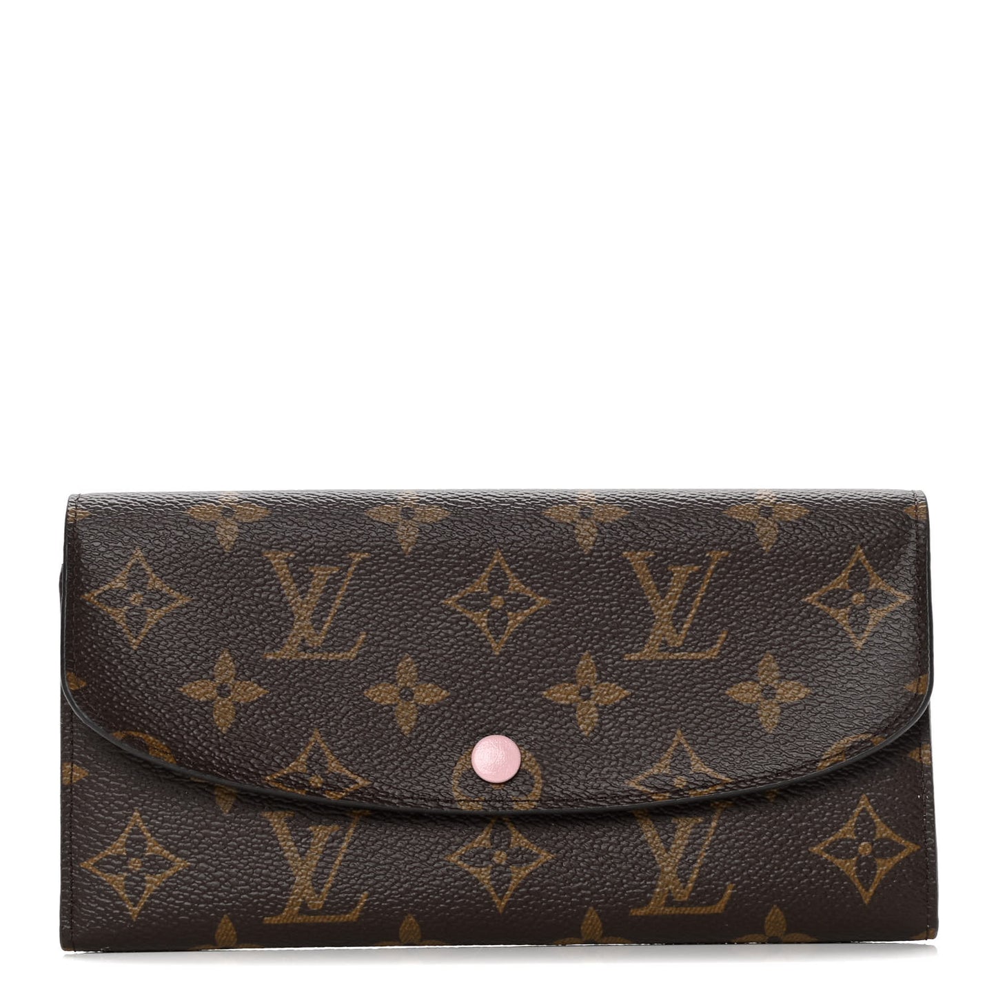 Monogram Emilie Wallet Rose Ballerine